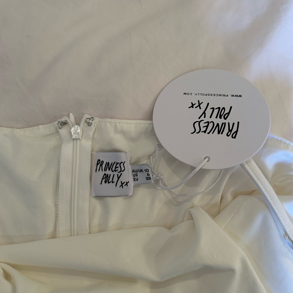 White princess polly mini dress size 6. - Picture 3 of 3
